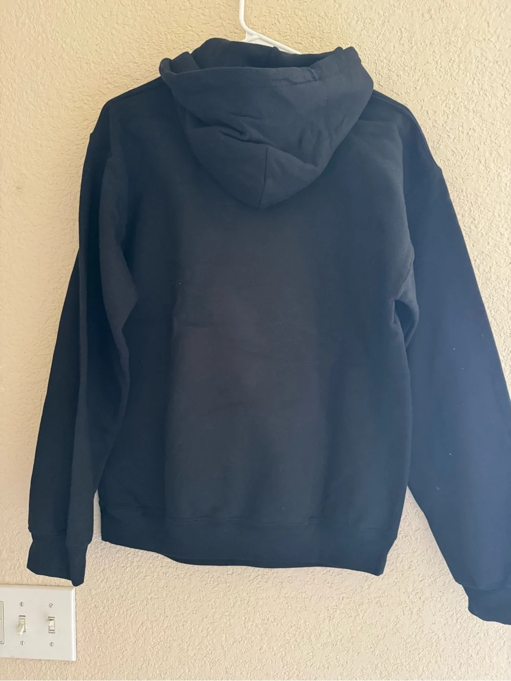 Men’s Black Graphic Hoodie, Size Small. Brand New, No Tags.